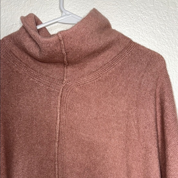 All Saints Wool Blend  Roll Neck Relaxed Fit Sweater L - Picture 3 of 8